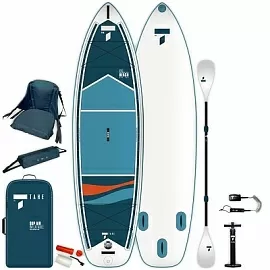 Доска SUP TAHE 24 SUP-YAK AIR BEACH PACK (с веслом, сиденьем, лишем, упором для ног) 10'6"