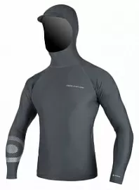 Гидромайка лайкр. NP 22 MISSION HOODED RASH GUARD LS