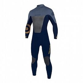 Гидрокостюм NP 21 Rise Fullsuit 5/4/3 BZ 48 C2 pewter/navy/yellow print
