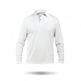 Гидромайка трикотаж. ZHIK 20 ZhikDry LT Polo L/S White