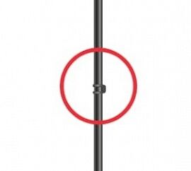 Клипса весла JP Paddle Clamp 3pc Paddle Bottom
