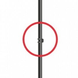 Клипса весла JP Paddle Clamp 3pc Paddle Bottom