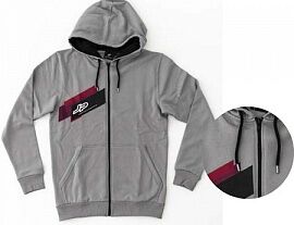Толстовка JP Zip Hood Unisex L charcoal/ berry