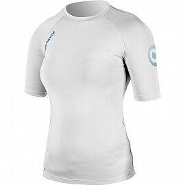 Гидромайка лайкр. NP 21 Spark Rash Guard S/S L C3 white/petrol print