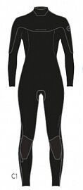 Гидрокостюм NP 21 Serene BZ Fullsuit 5/4/3 38 C1 Black