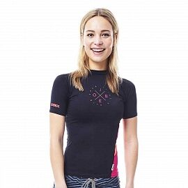 Гидромайка лайкр. JOBE 22 Rash Guard Women Black