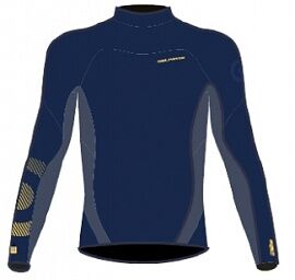 Гидромайка неопр. NP 21 Neo Top 2mm L C2 pewter/navy/yellow print