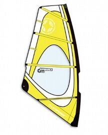 Парус UNIFIBER 24 Experience EVO II Dacron Complete Rig 3.5 Fluo Yellow