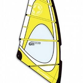 Парус UNIFIBER 24 Experience EVO II Dacron Complete Rig 3.5 Fluo Yellow
