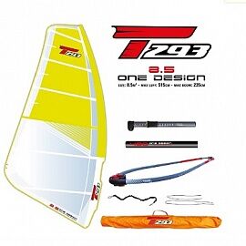 Парус BIC Sport T293 One Design V2  (Парус, Мачта, Гик, удлинитель, стартшкот) 8.5