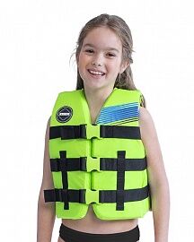 Жилет JOBE 22 Nylon Vest Youth Lime Green STD