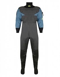 Сухой костюм Typhoon 22 Hypercurve 4 B/E with Latex Socks (Pi-ER) MB Teal / Grey