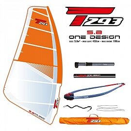 Парус BIC Sport T293 One Design V2  (Парус, Мачта, Гик, удлинитель, стартшкот)
