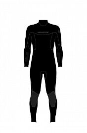 Гидрокостюм NP 23 Wizard Fullsuit 5/4 BZ 50 C1 Black