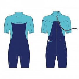 Гидрокостюм NP 23 Dolphin Youth Shorty 2/2 BZ 6 C1 Navy / Light Blue