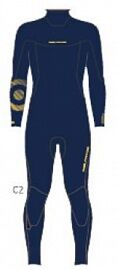 Гидрокостюм NP 21 Mission BZ Fullsuit 5/4/3 52 C2 navy / yellow print