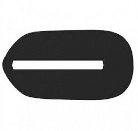 NP 20 GLIDE RUBBER PAD PB PLATE