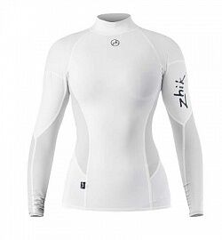 Гидромайка ZHIK 21 OLY Spandex Top L/S (Women) M White