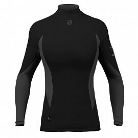 Гидромайка спандекс ZHIK 21 Spandex Top L/S (Women) XS Black
