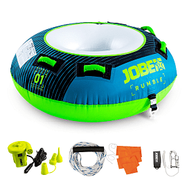 Надувная плюшка JOBE 25 Rumble Towable Package 1P Teal