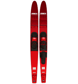 JOBE 22 Allegre 67" Combo Skis Red Package