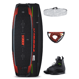 Вейкборд JOBE 22 Logo Wakeboard 138 & Maze Bindings Package