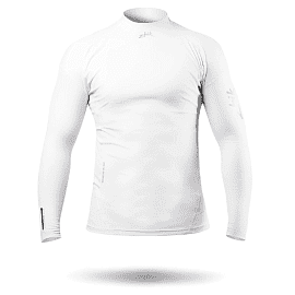 Гидромайка ZHIK 25 Eco Spandex Top L/S XS White