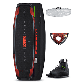 Вейкборд JOBE 22 Logo Wakeboard 138 & Unit Bindings Package