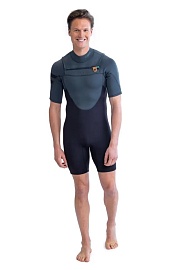 Гидрокостюм JOBE 25 Perth 3/2mm Shorty Graphite Gray