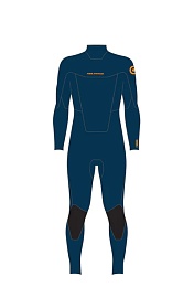 Гидрокостюм NP 23 Rise Fullsuit 5/4/3 BZ