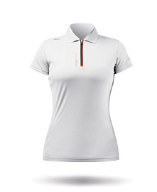 Поло ZHIK 25 UVActive Zip Sports S/S Polo Womens