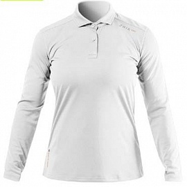 Гидромайка ZHIK 25 UVActive L/S Polo Womens XS White